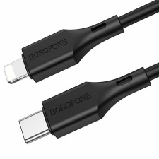 Кабель Borofone BX86 USB-C Lightning 1м, Черный