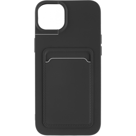 Чехол накладка Everstone Card Case для iPhone 14 Черный