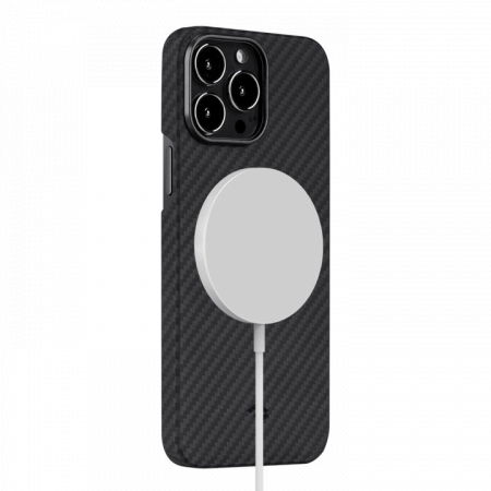 Чехол Pitaka MagEZ Case 2 Кевлар для iPhone 13 Pro Max Черно-серый
