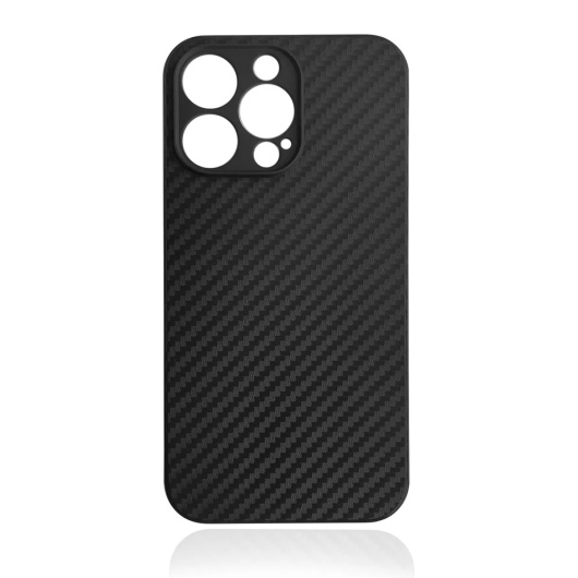 Силиконовый чехол Air Carbon для iPhone 13 Pro Черный 