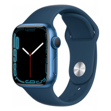 Apple Watch Series 7 Умные часы Apple Watch Series 7 Cellular 45mm Aluminium with Sport Band, синий омут watch