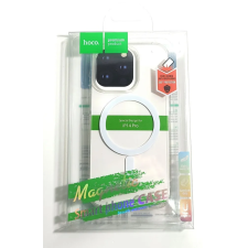 Силиконовый чехол Hoco Magnetic MagSafe для iphone 14 Pro 6.1"  Прозрачный  
