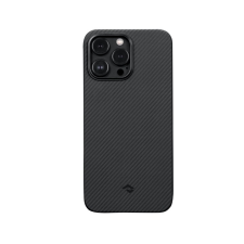 Чехол Pitaka MagEZ Case 3 для iPhone 14 Pro MAX 6.7"  Черный/Серый (Black/Grey Twill) 600D