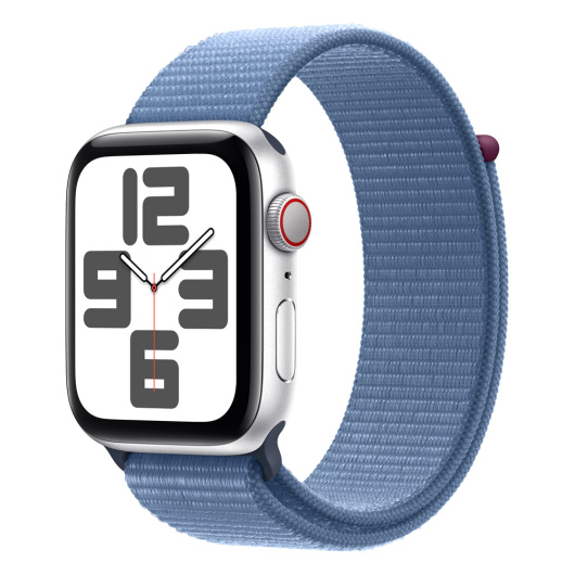 Умные часы Apple Watch Series SE 2023 44мм Aluminum Case with Sport Loop Серебристый