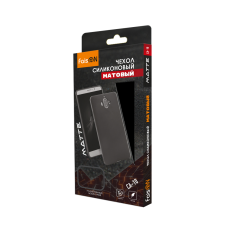 Чехол силиконовый FaisON для  iPhone 14 Pro Max 6.7" Matte Чёрный	