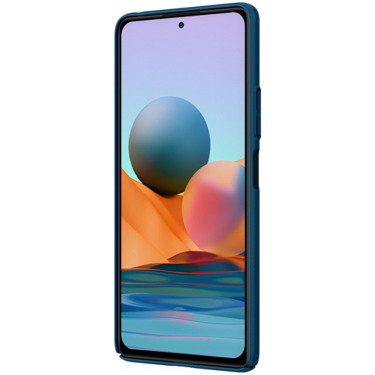 Чехол Nillkin CamShield для Xiaomi Redmi Note 10 Pro Синий