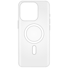 Чехол силиконовый Luxcase Magnet для  iPhone 14 Pro Max 6.7" Прозрачный