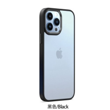 Чехол Crystal Sand для iPhone 14 Pro 6.1" Прозрачно-черный