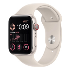 Apple Watch Series SE 2 (2022) Умные часы Apple Watch Series SE Gen 2 44мм Aluminum Case with Sport Band Сияющая звезда  S/M watch