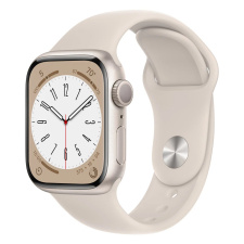 Apple Watch Series 8 Умные часы Apple Watch Series 8 41 мм Aluminium Case Sport Band Сияющая звезда S/M (MNU93) watch