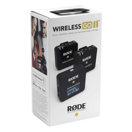 Радиосистема RODE Wireless GO II Dual черный