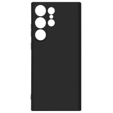 Силиконовый чехол для смартфона Samsung Galaxy S23 Ultra Черный