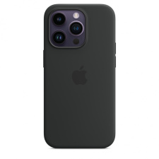 Силиконовый чехол Silicone Case для iPhone 14 Pro Max Черный