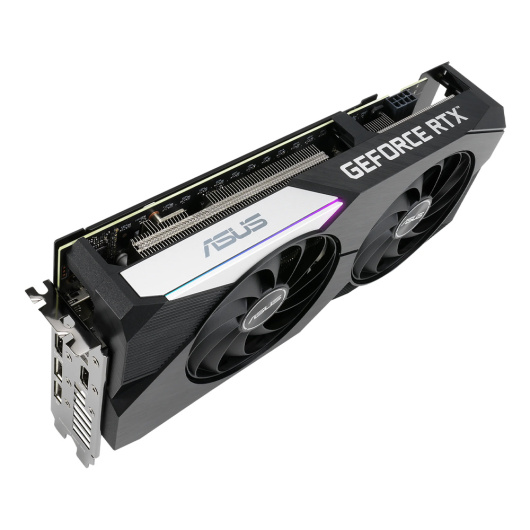 Видеокарта ASUS Dual GeForce RTX 3060 Ti V2 OC (DUAL-RTX3060TI-O8G-V2), Retail