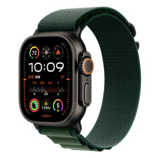 Apple Watch Ultra 2 (2024) Умные часы Apple Watch Ultra 2 2024 49mm Black Titanium Case with Dark Green Alpine Loop S watch