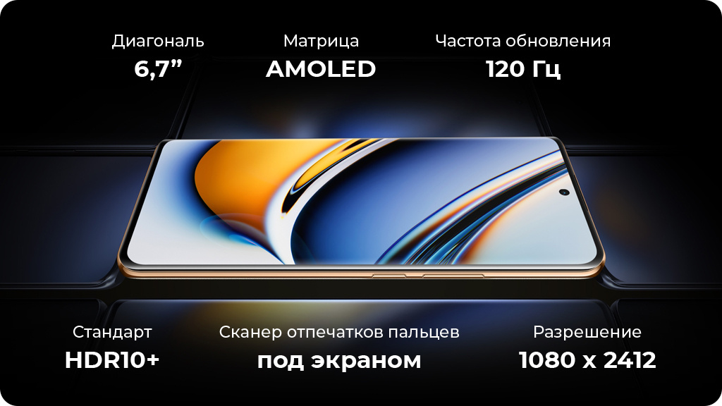 Realme 11 Pro Plus 12/512Gb Черный